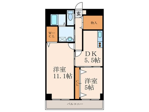 ＴＡＫＡＤＡ．ＢＬＤ．Ｎｏ２の物件間取画像